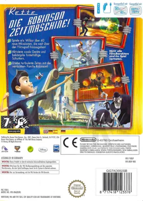 Meet the Robinsons box cover back